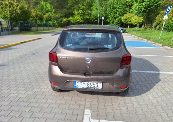 Dacia Sandero cena 32900 przebieg: 39541, rok produkcji 2019 z Szczucin małe 232